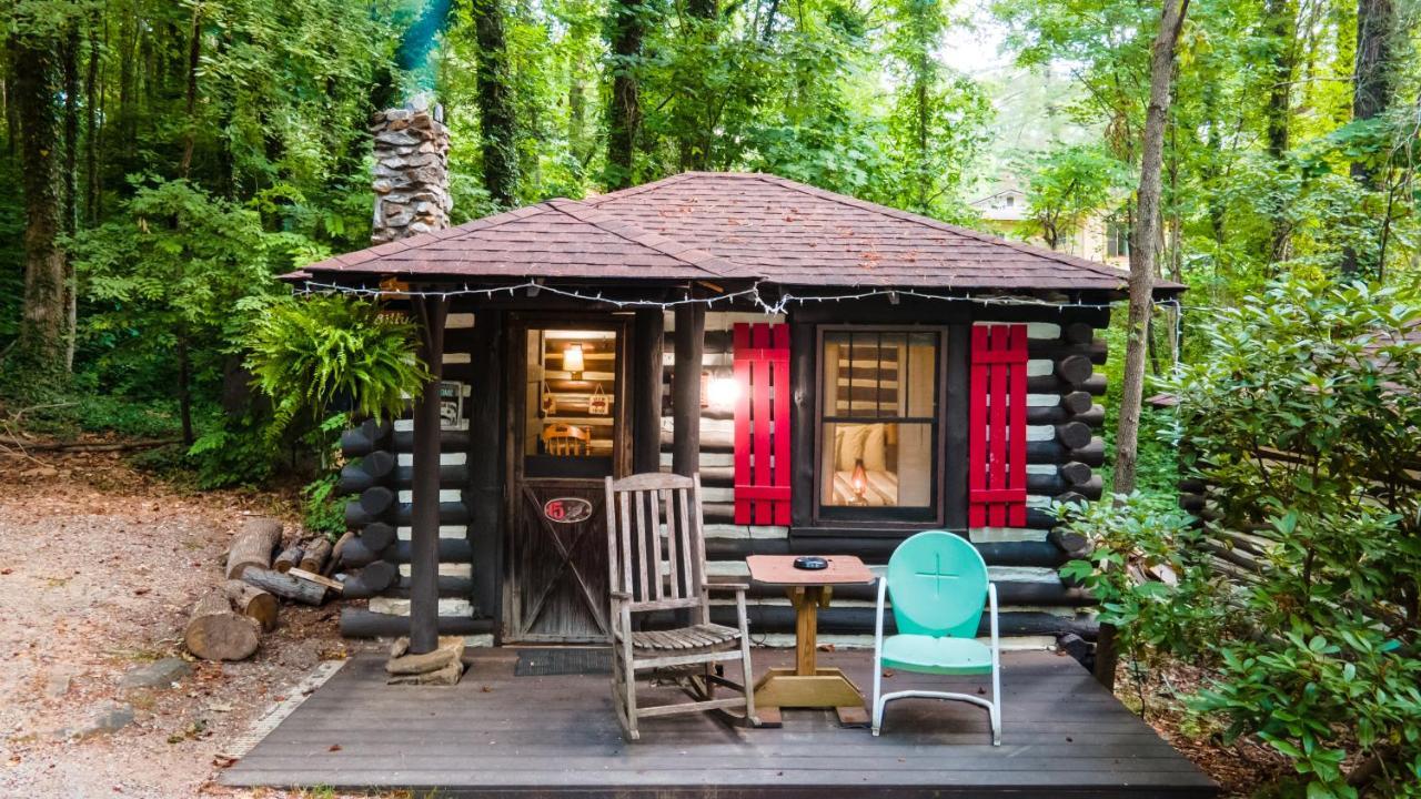 Log Cabin Motor Court Asheville Exterior foto
