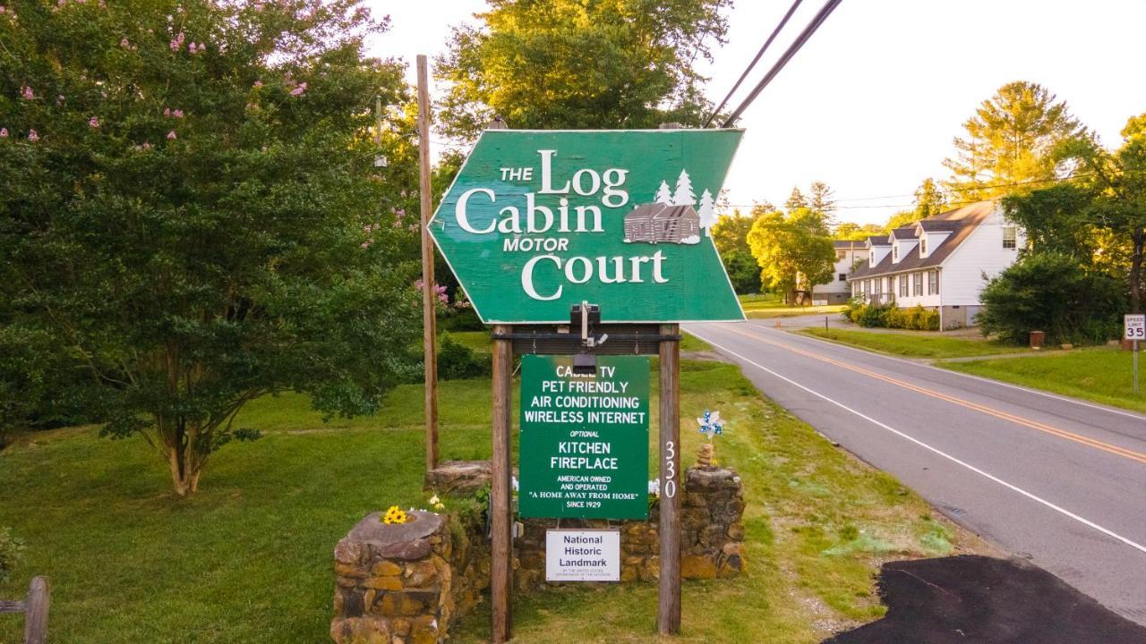 Log Cabin Motor Court Asheville Exterior foto
