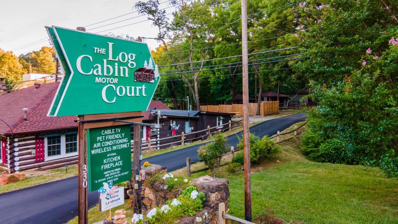 Log Cabin Motor Court Asheville Exterior foto